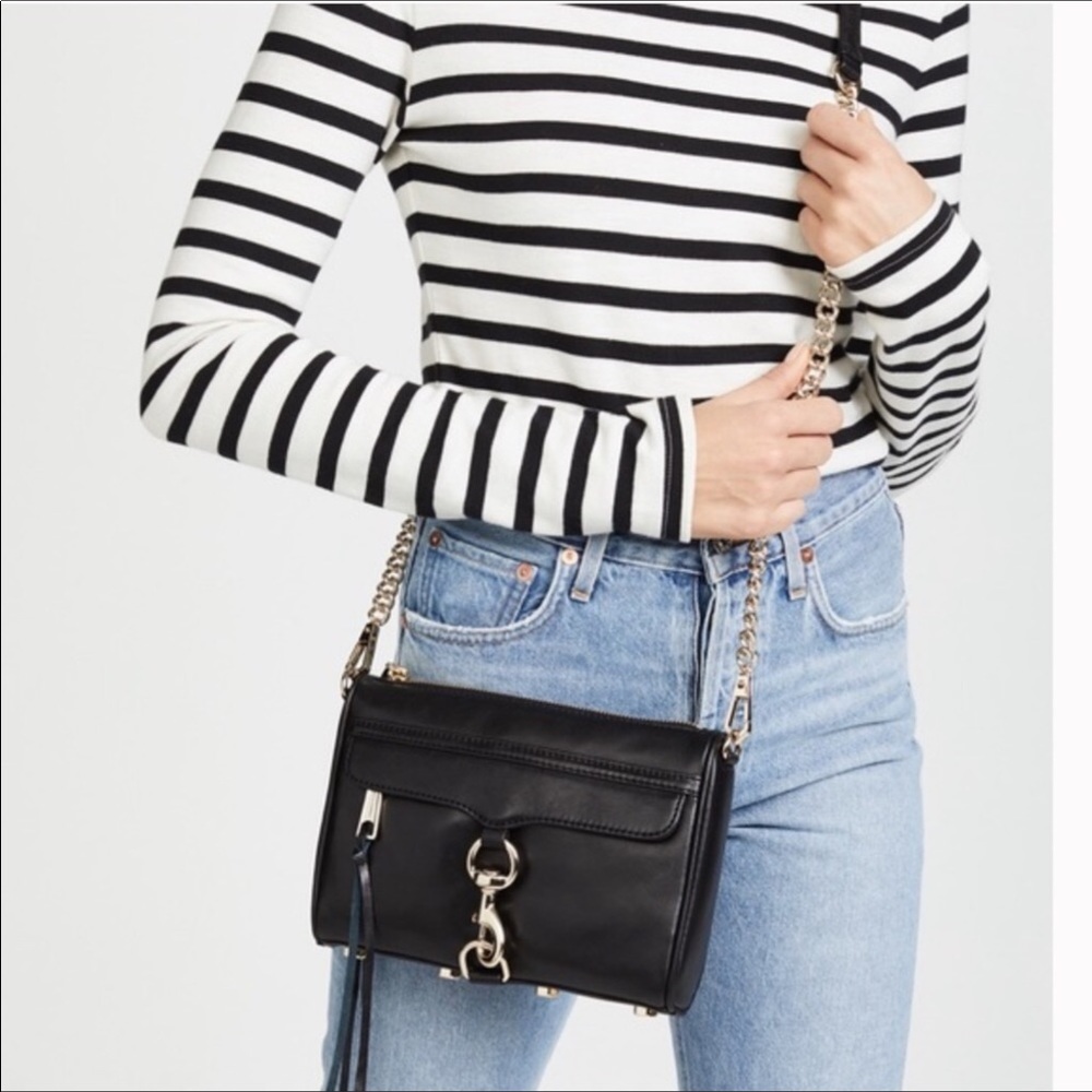 Perfect Condition Rebecca Minkoff MAC Convertible Crossbody Bag Chain Purse